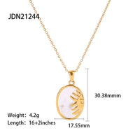 Vintage Zircon Heart Necklace DPJN49: 8