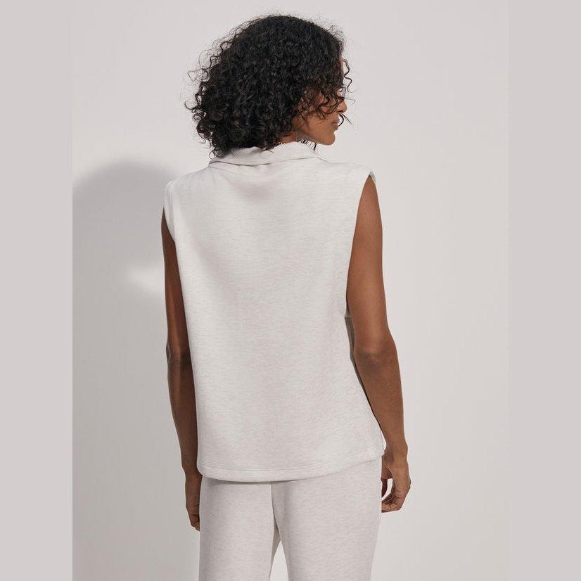 Varley Magnolia Half Zip Tank