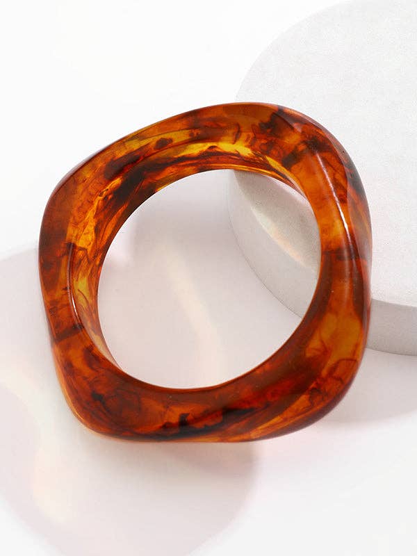 Acrylic Geometric Bracelet