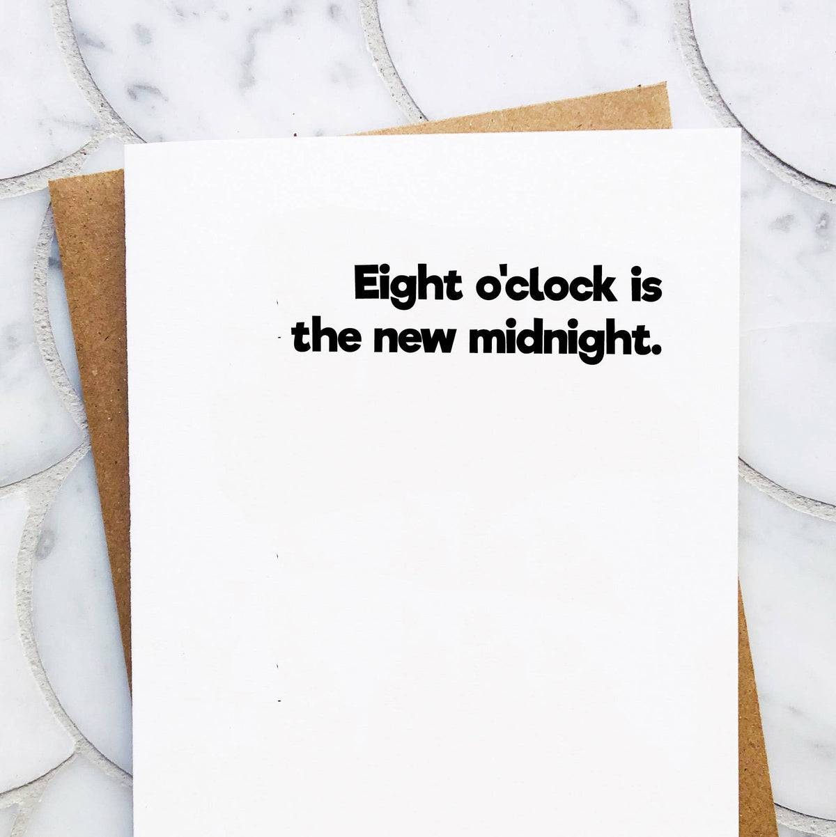 New Midnight Funny Birthday Card