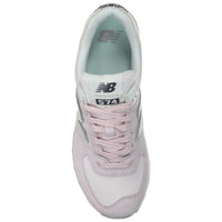 New Balance Womens 574 Pink Grey