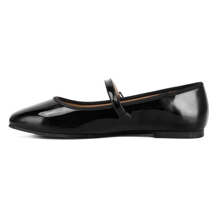 Posy Patent Mary Jane Flats