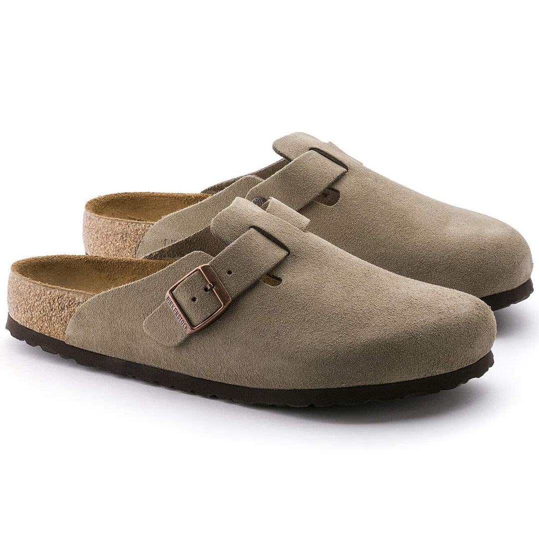 Birkenstock Boston Clog Soft Footbed Suede