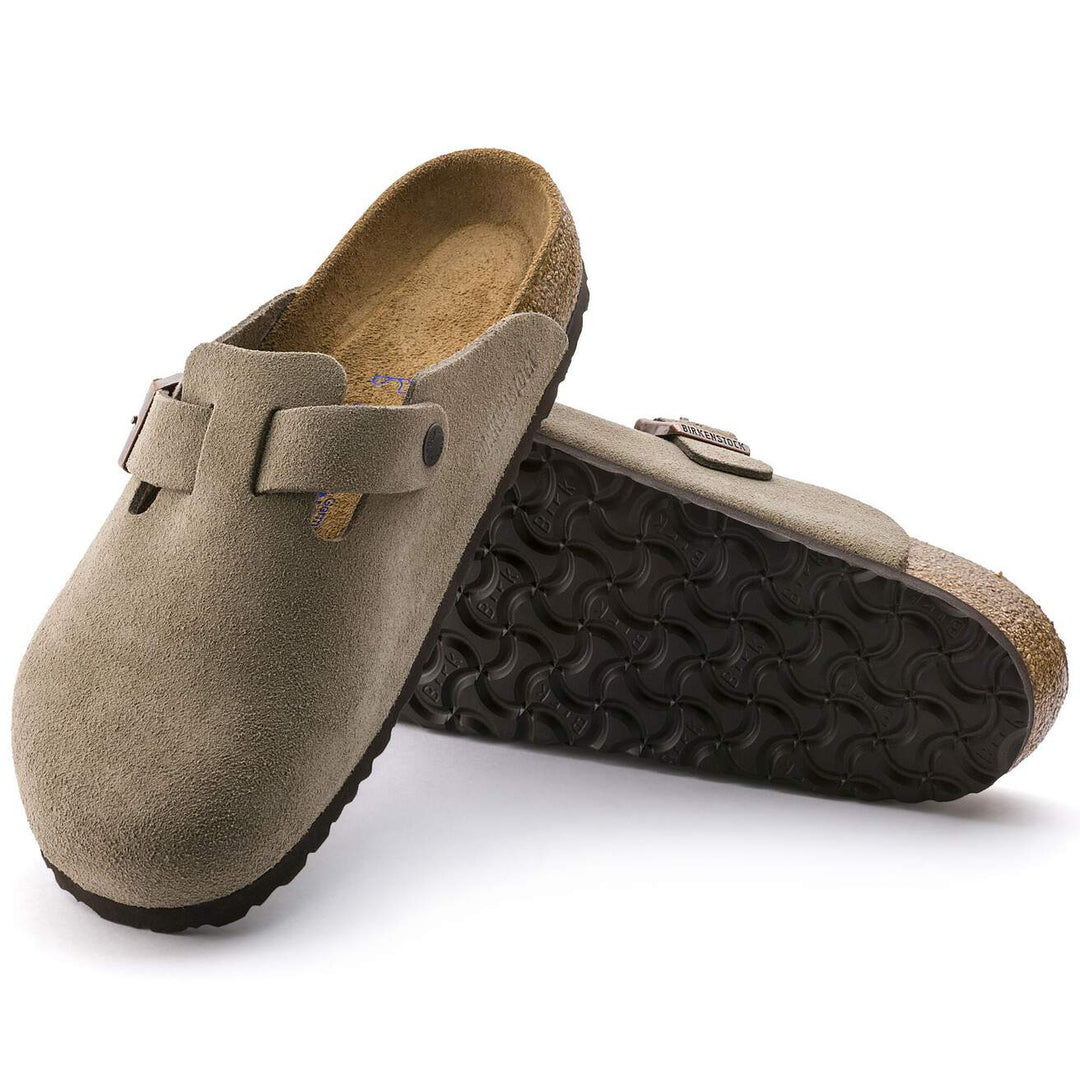 Birkenstock Boston Clog Soft Footbed Suede