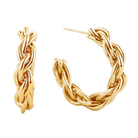 Chunky Twisted Post Earring