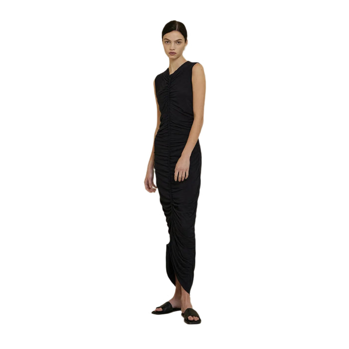 Super Soft Shirring Jersey Dress