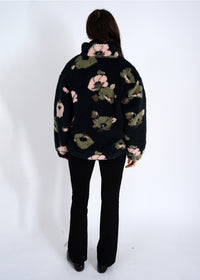 Lola's Room Rosey Sherpa Zip Jacket