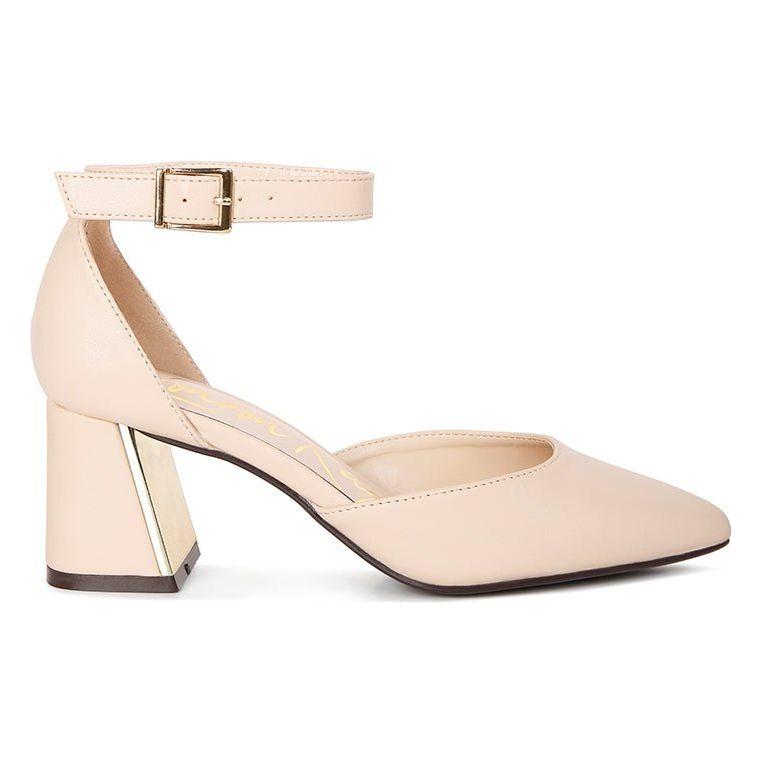 Myla Ankle Strap Block Heel