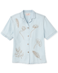 Filson Women's Short Sleeve Embroidered Camp Shirt