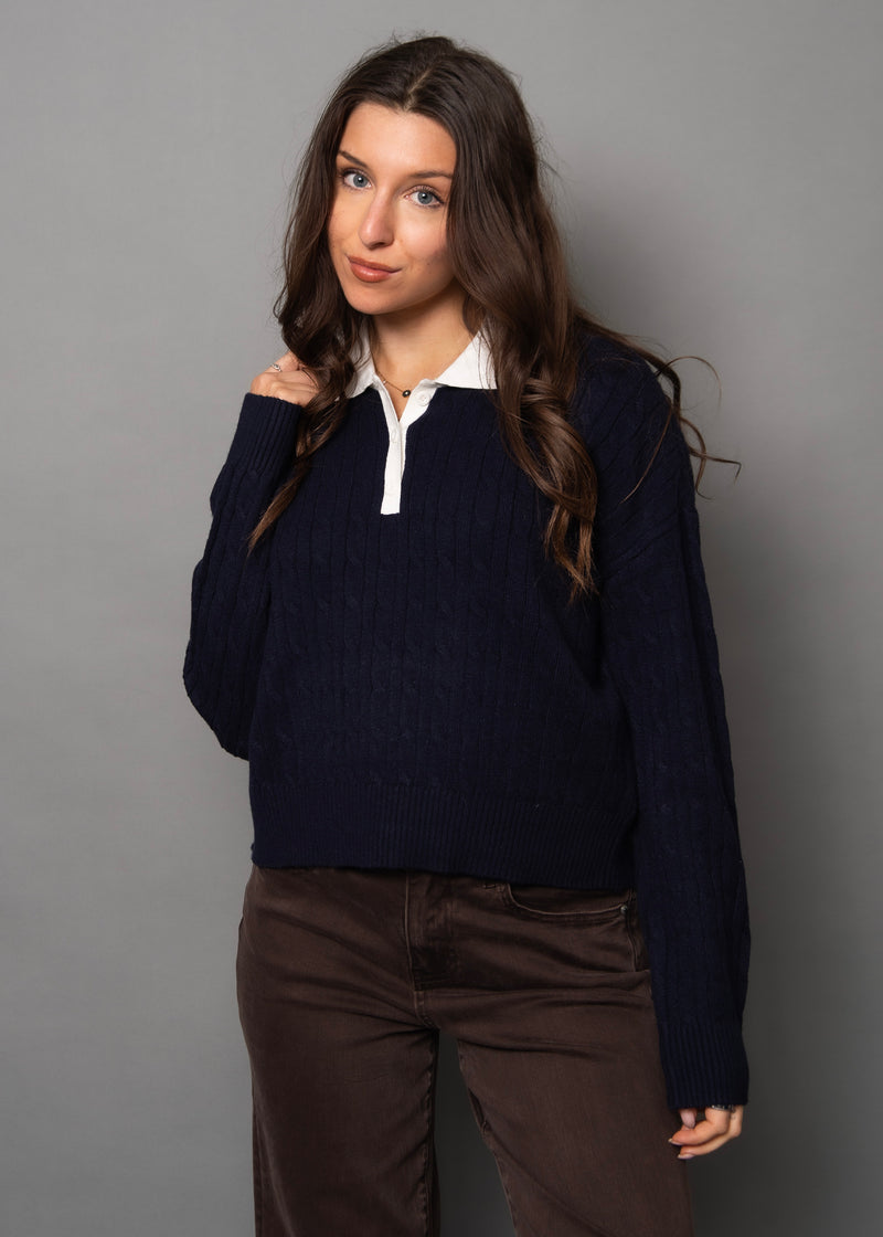 Lola's Room Collar Sweater