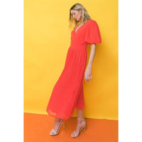 Vibrant Vibes Midi Dress