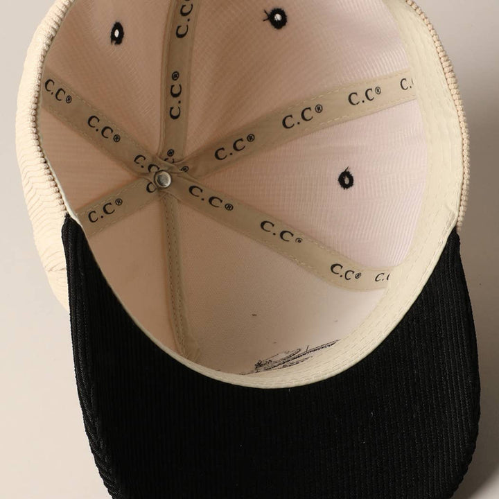Sounds like Bullsh!t Corduroy Trucker Baseball Cap