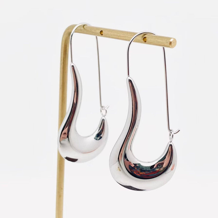 Geometric Hoop Earrings