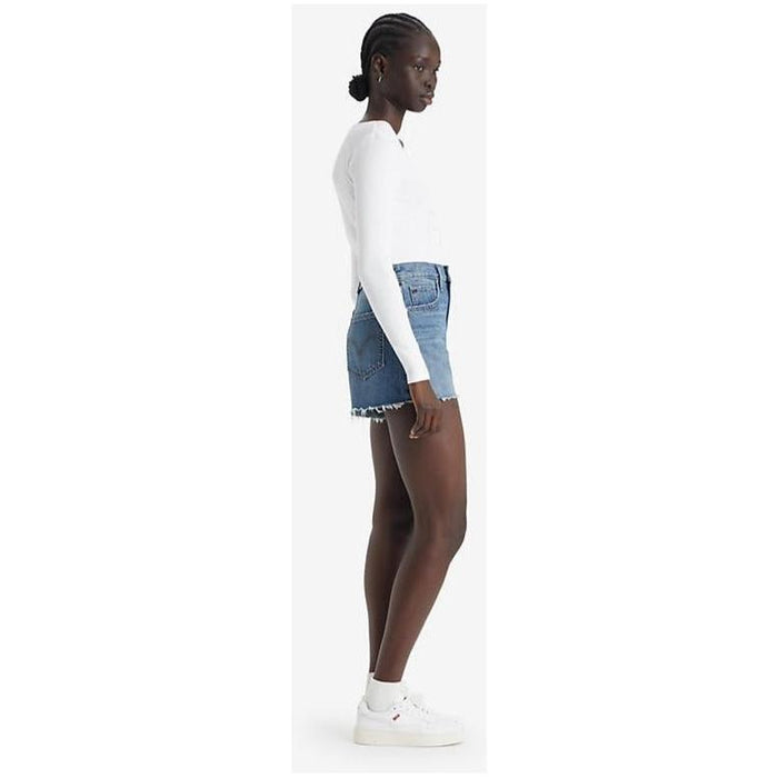 Levi's High Waisted Mom Shorts