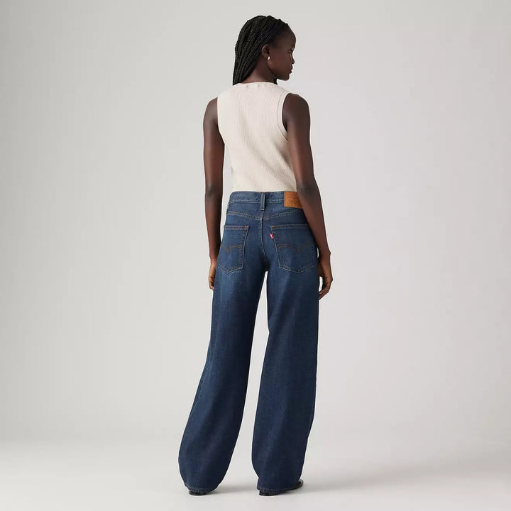 Baggy Dad Linen+ Denim Lightweight Women's Jeans