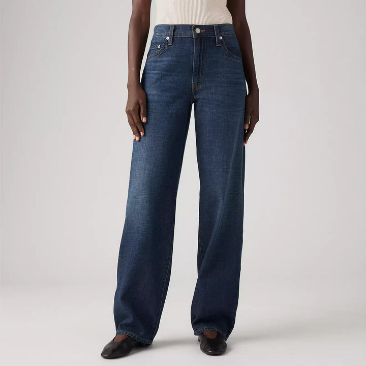 Baggy Dad Linen+ Denim Lightweight Women's Jeans