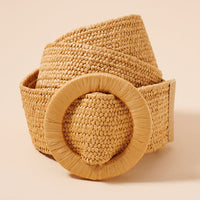 Wide Circle Woven Belt