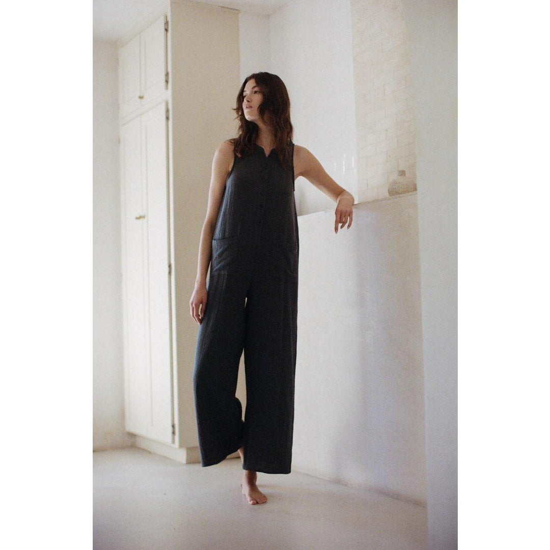 The Esme Cotton Gauze Jumpsuit