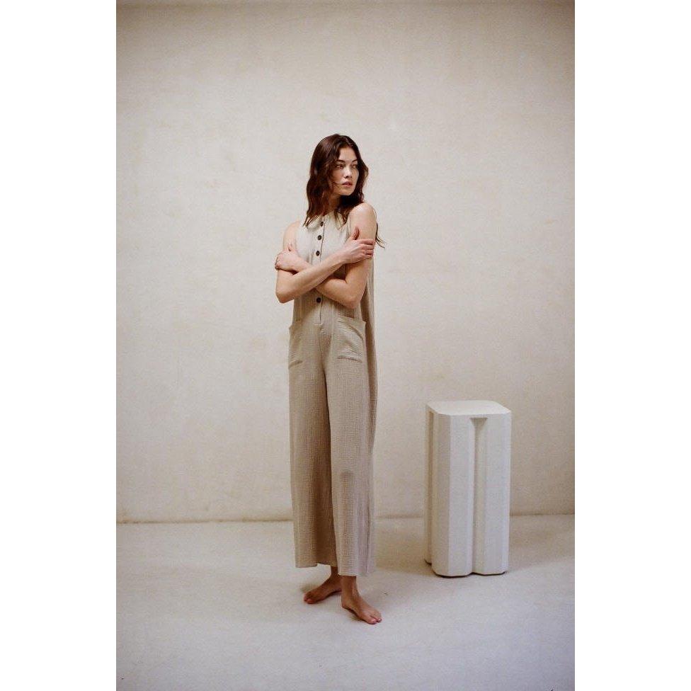The Esme Cotton Gauze Jumpsuit