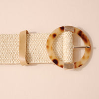 Tortoise Buckle Stretch Belt