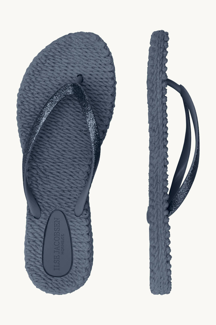 Ilse Jacobsen Cheerful Flip Flops with Glitter