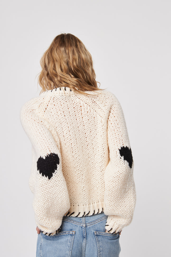 John + Jenn Heart Throb Sweater