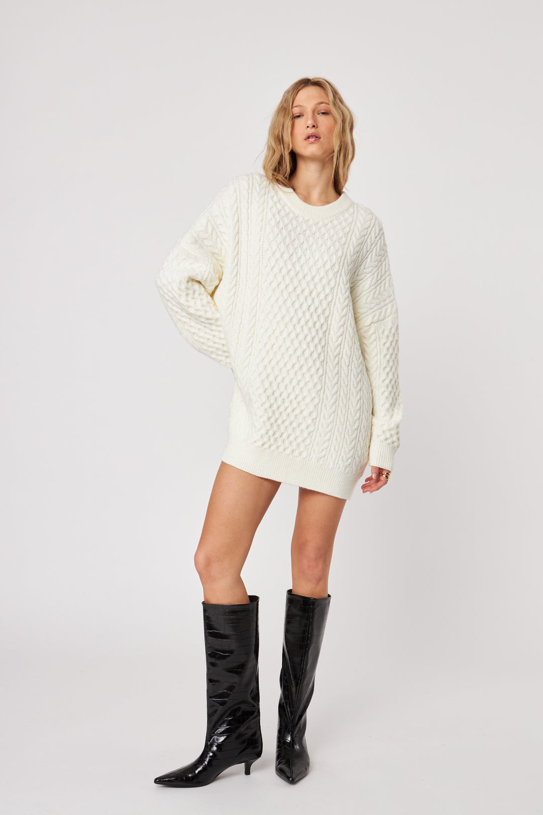 John + Jenn Knit Sweater Dress S.O.S Save Our Soles John + Jenn Knit Sweater Dress S.O.S Save Our Soles