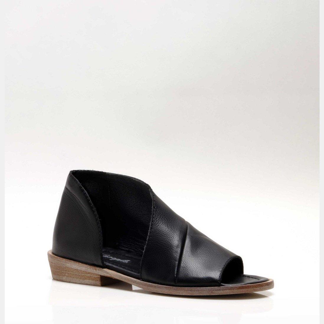 Free People Mont Blanc Sandal black leather