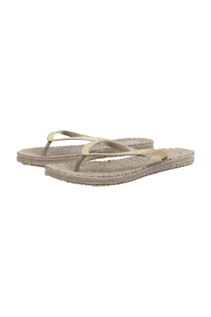 Ilse Jacobsen Cheerful Flip Flops with Glitter