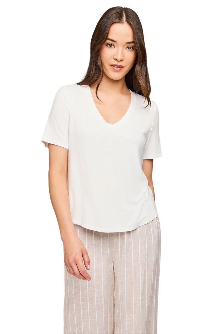 Gentle Fawn Jamie V Neck Tee