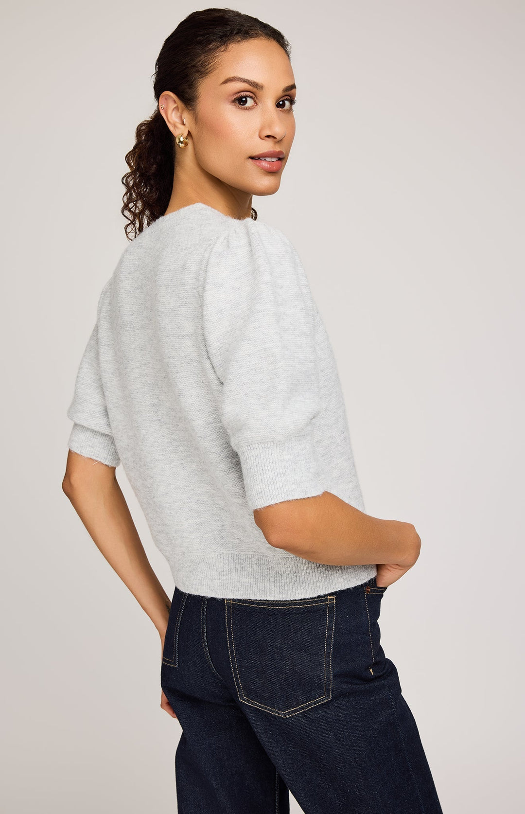 Gentle Fawn Marisol Short Sleeve Knit Sweater