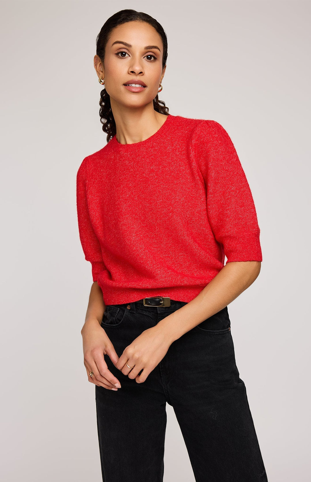 Gentle Fawn Marisol Short Sleeve Knit Sweater