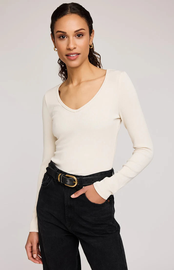Gentle Fawn Petra V Neck Long Sleeve