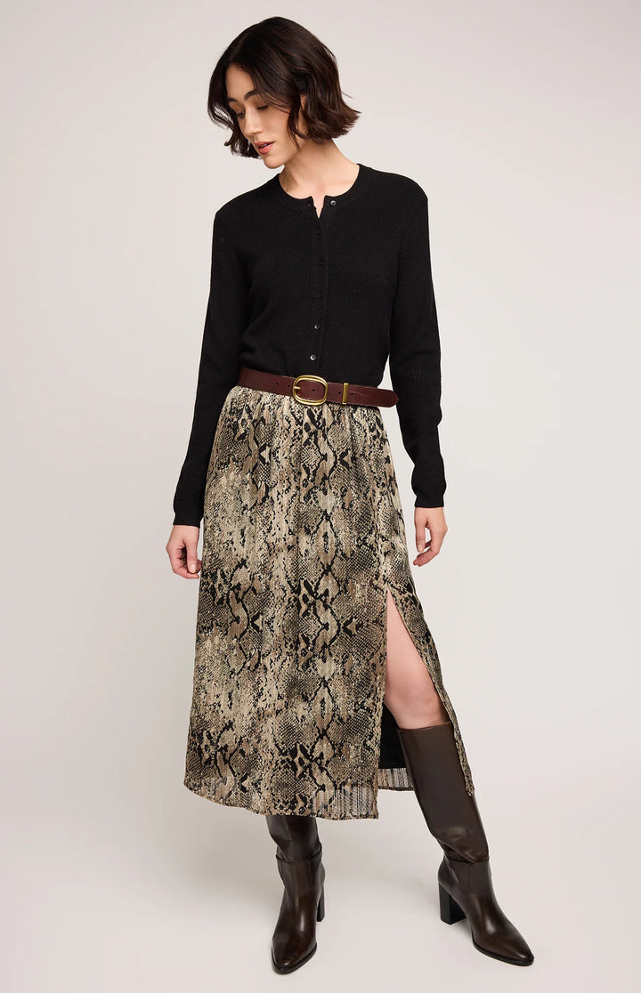 Gentle Fawn Adeline Snake Print Skirt