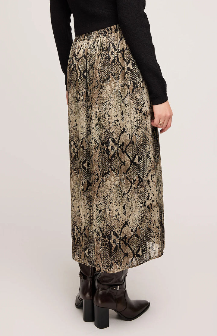 Gentle Fawn Adeline Snake Print Skirt