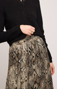 Gentle Fawn Adeline Snake Print Skirt