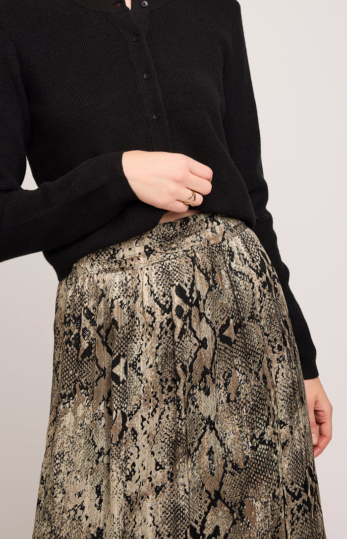 Gentle Fawn Adeline Snake Print Skirt
