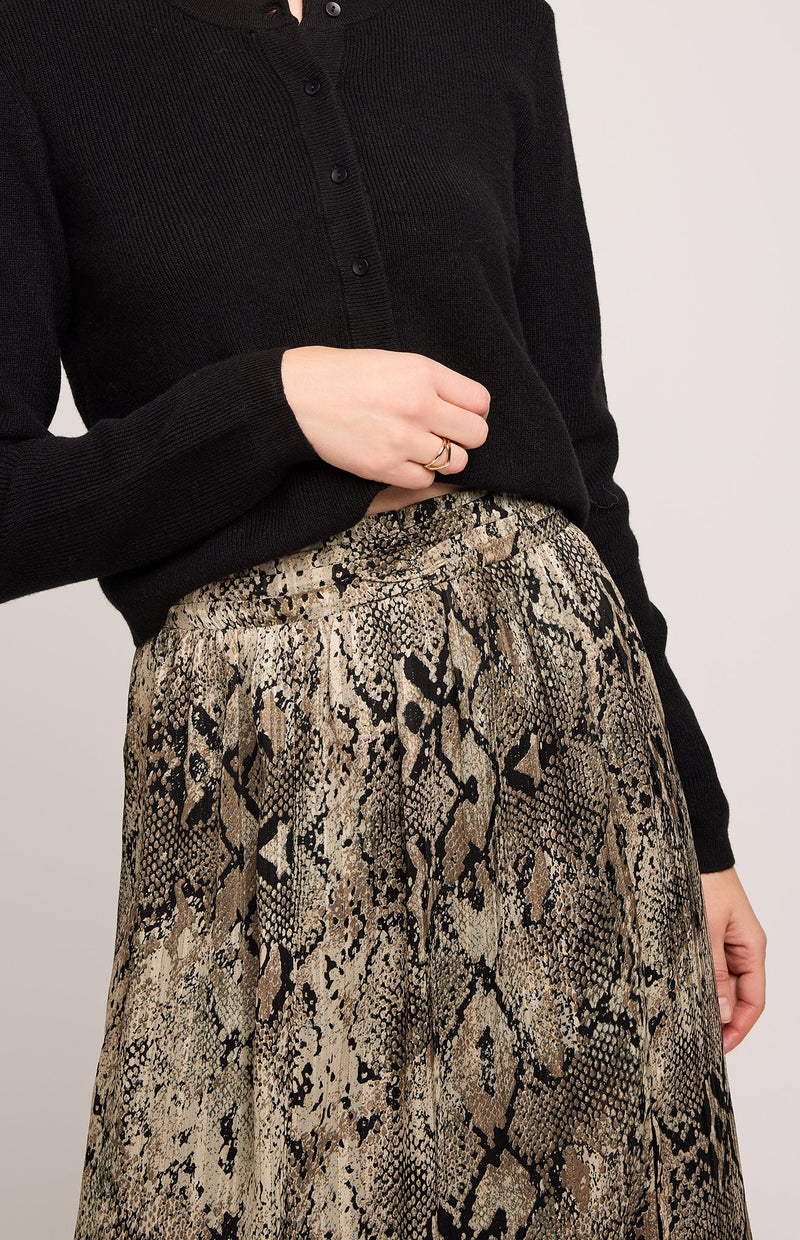 Gentle Fawn Adeline Snake Print Skirt