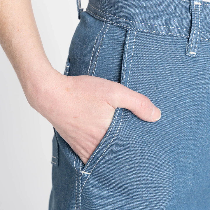 Naked & Famous Maudie in Antique Blue Stretch Denim