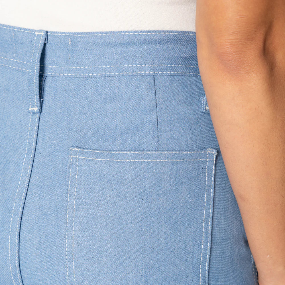 Naked & Famous Maudie Jean in Sakura Sky