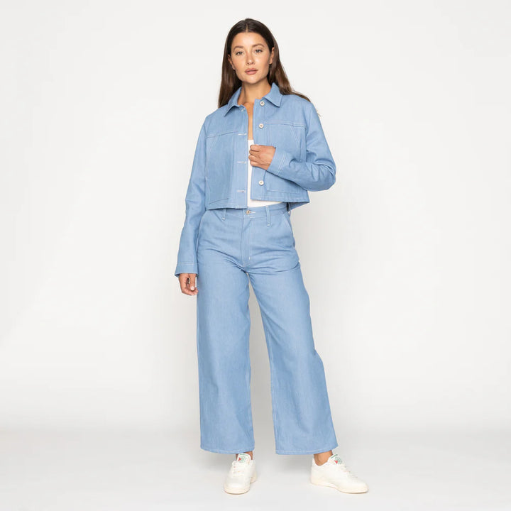 Naked & Famous Maudie Jean in Sakura Sky