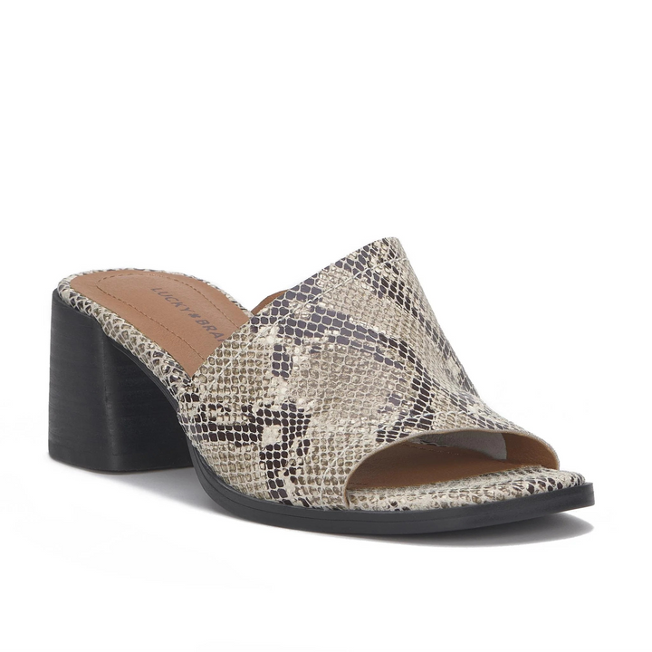 Lucky Brand Jamira Snake Print Sandal