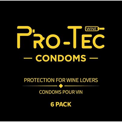 Pro-Tec Wine Bottle Condoms 6 Pack