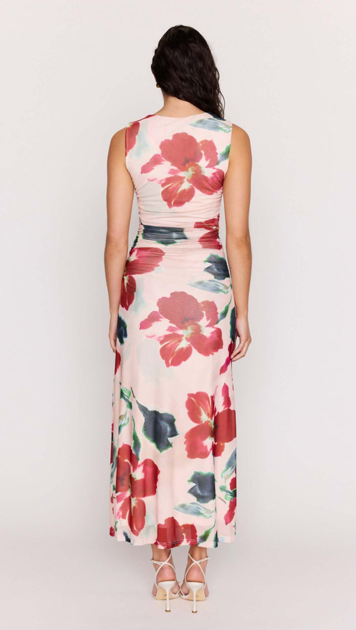 Mink Pink Arabella Mesh Midi Dress