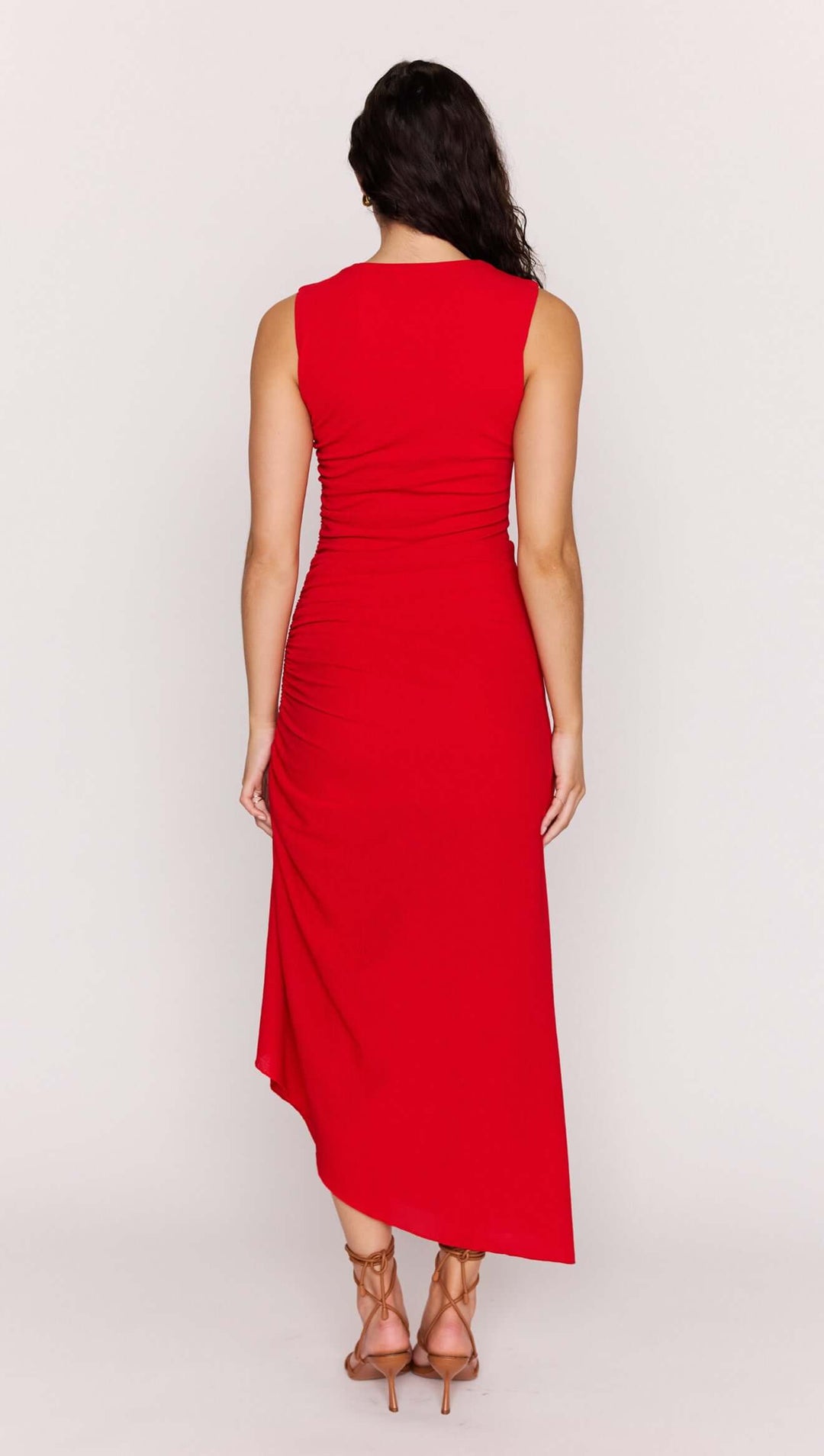 Mink Pink Rosa Drawstring Midi Dress