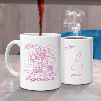 Heat Change Mug Pigpen Island