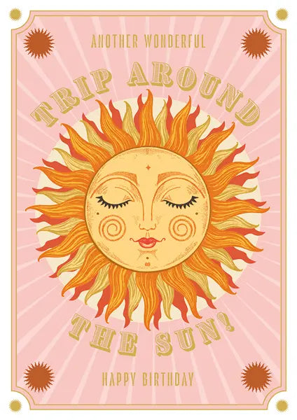 Another Trip Around The Sun Birthday Card