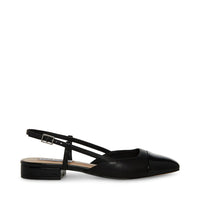 Steve Madden Brinda Sling Back Flat Black multi