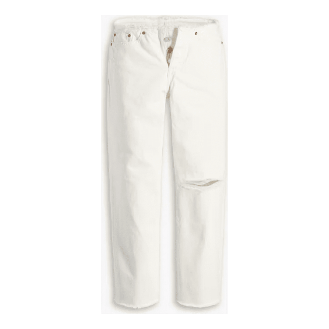 Levi's Wedgie Straight Ripped Waistband Jeans