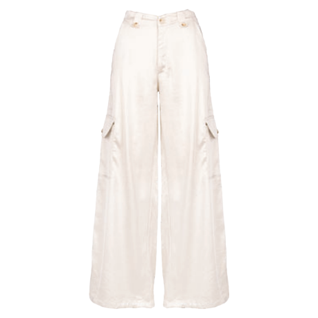 Astrid Satin Cargo Pants